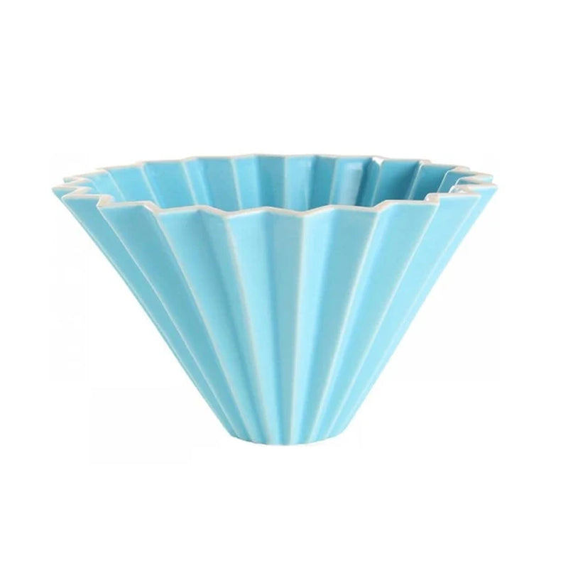 Ceramic Coffee Filter Cup: Reusable Filters Coffee Maker with Wood Stand Funnel Dripper Cake Filter Cup - Elevated Coffee Accessories